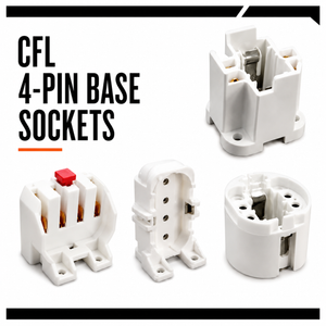 CFL 4-Pin Base Sockets