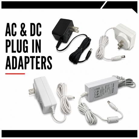 AC & DC Plug in Adapters