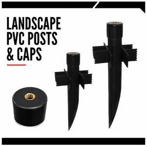 Landscape PVC Posts & Caps