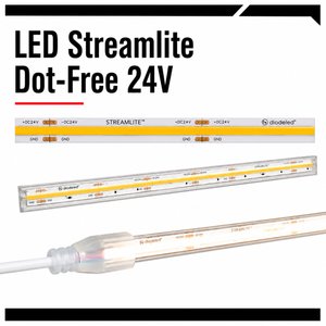 Streamlite Dot-Free 24V LED Tape Light