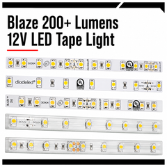 Blaze 200+ Lumens 12V LED Tape Light