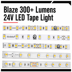 Blaze 300+ Lumens 24V LED Tape Light