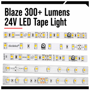 Blaze 300+ Lumens 24V LED Tape Light