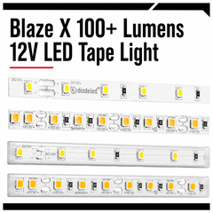 Blaze X 100+ Lumens 12V LED Tape Light