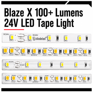 Blaze X 100+ Lumens 24V LED Tape Light