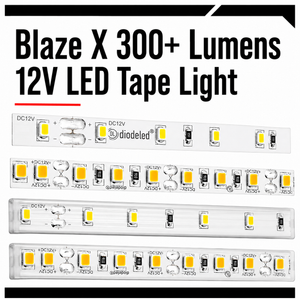 Blaze X 300+ Lumens 12V LED Tape Light