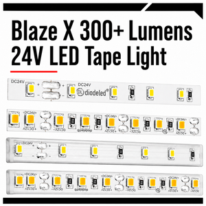 Blaze X 300+ Lumens 24V LED Tape Light