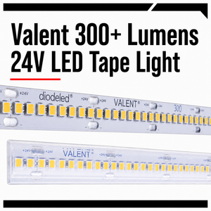 Valent 300+ Lumens 24V LED Tape Light