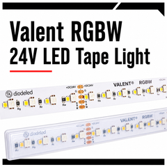 Valent RGBW 24V LED Tape Light