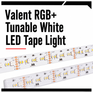 Valent RGB+ Tunable White LED Tape Light
