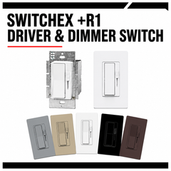 SWITCHEX +R1 Driver & Dimmer Switch