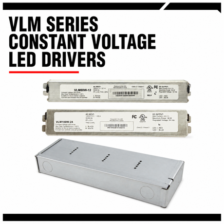 VLM Series Constant Voltage LED Drivers