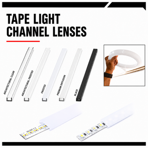 Tape Light - Channel Lenses