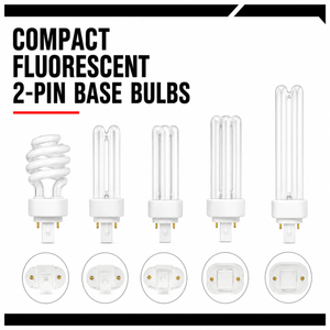 Compact Fluorescent 2-Pin Base Bulbs