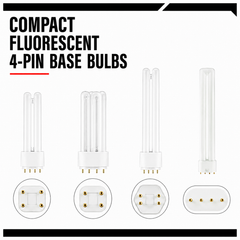 Compact Fluorescent 4-Pin Base Bulbs
