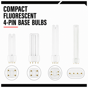 Compact Fluorescent 4-Pin Base Bulbs