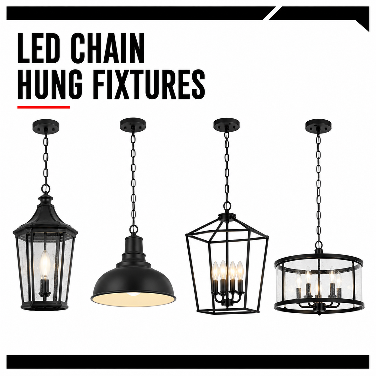 LED Chain Hung Fixtures – Gladiator Lighting