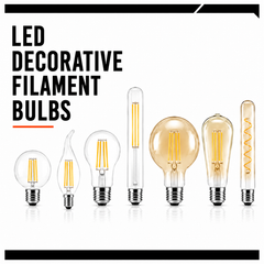 LED Decorative Filament Bulbs