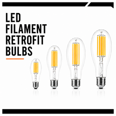 LED Filament Retrofit Bulbs