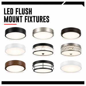 LED Flush Mount Fixtures