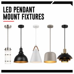 LED Pendant Mount Fixtures