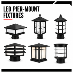 LED Pier-Mount Fixtures