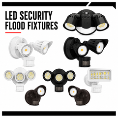 LED Security Flood Fixtures