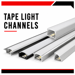 8ft LED Tape Light Channels