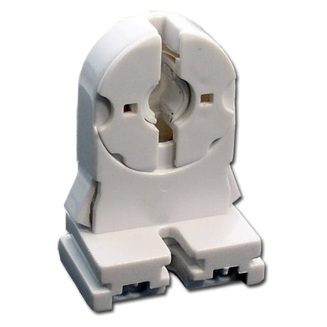 LH0047 Unshunted, rotary locking, slide on or push fit T8/T10/T12 lamp holder/socket