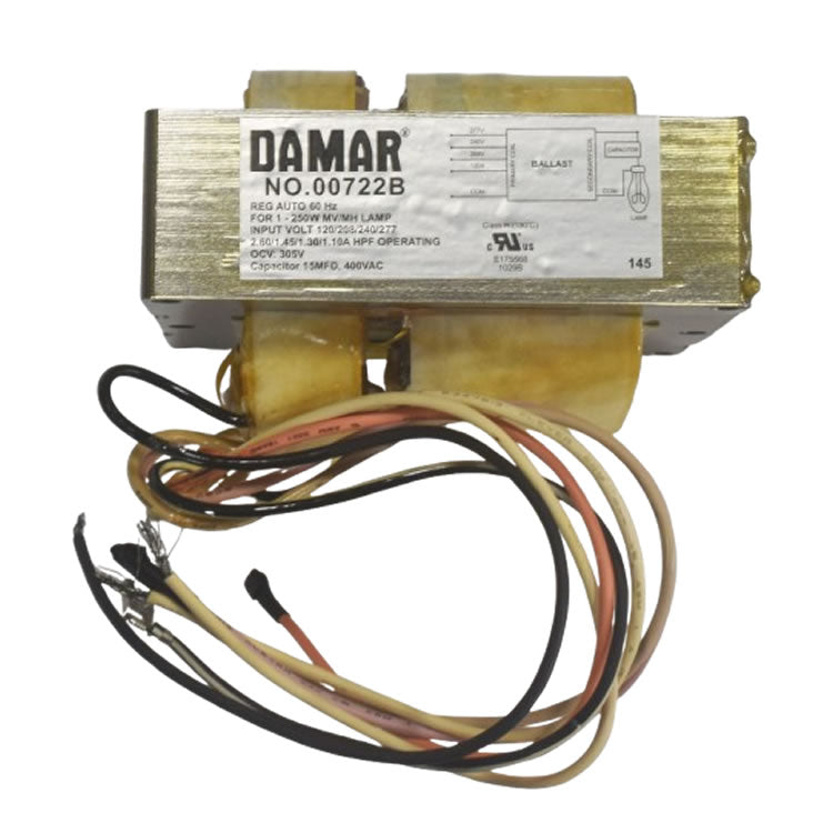 175W Metal Halide Wall Pack Light - Includes Lamp & Ballast 120/208/240/277V
