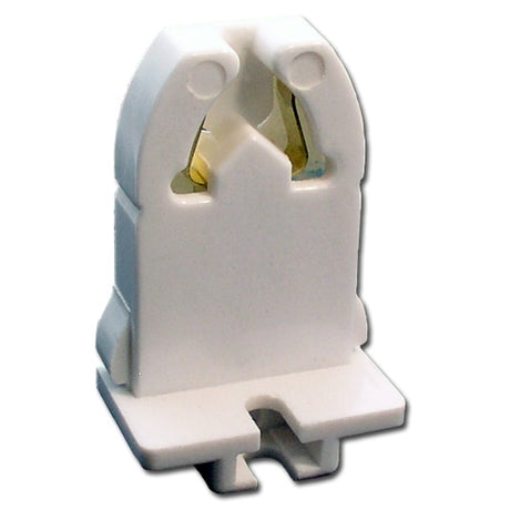 LH0090 Unshunted, "V" lock, slide on or screw down T8/T10/T12 lamp holder/socket