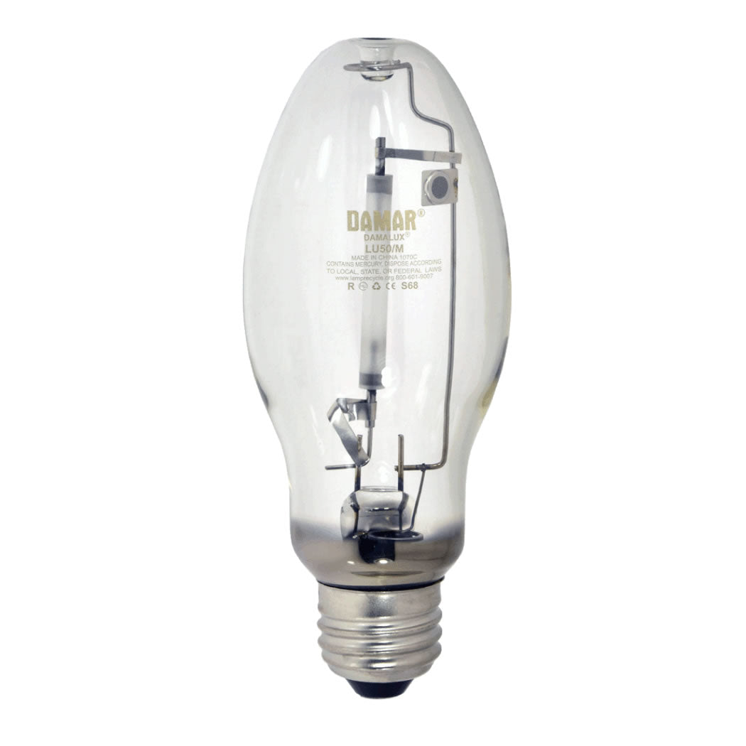 Damar 01070C LU50/M 50W High Pressure Sodium ED17 2000K E26 Base