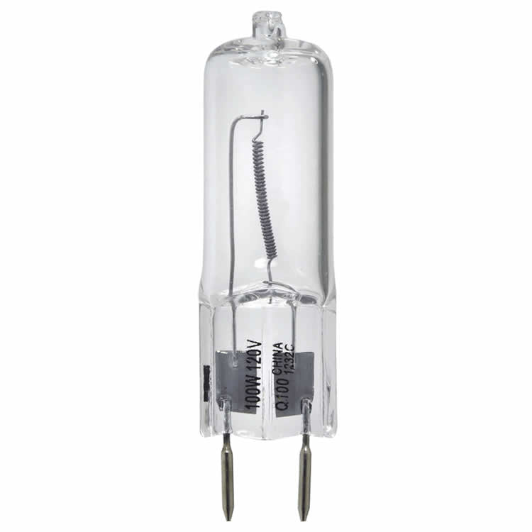 Damar 01232C 100W T4 Halogen Bulb GY8.6 Bi-Pin Base 120V
