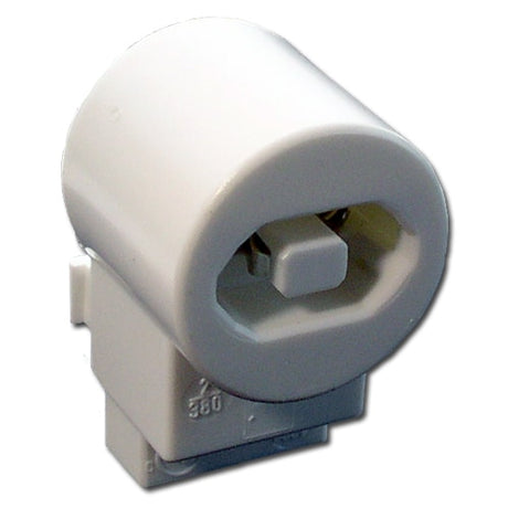 LH0149 Unshunted, push fit, HO/VHO lamp holder/socket with horizontal contacts