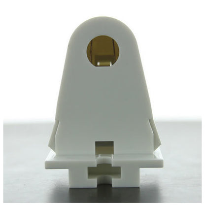 LH0161 Shunted, stationary end, push fit or screw down slimline lamp holder/socket