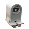 LH0165 Unshunted, push fit, screw down, stationary, lamp holder/socket with horizontal contacts HO/VHO