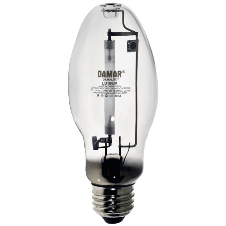 Damar 01782A LU100/M 100W High Pressure Sodium ED17 2000K E26 Base