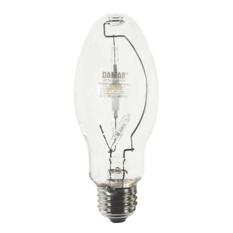 Damar 01835A M50W/U/MED/PS/4K 50W Metal Halide ED17 4000K E26 Base