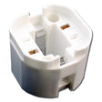 LH0202 8, 10 & 13w G24d-1, GX24d-1 2 pin CFL lamp holder/socket with two hole vertical mounting