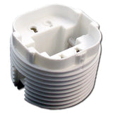 LH0203 8, 10 & 13w G24d-1, GX24d-1 2 pin CFL lamp holder/socket with 1 hole or cover cap mount