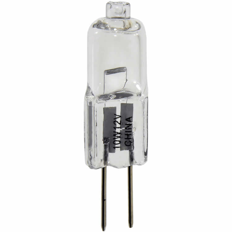 Damar 02207B 10W JC Halogen Bulb G4 Bi-Pin Base 12V