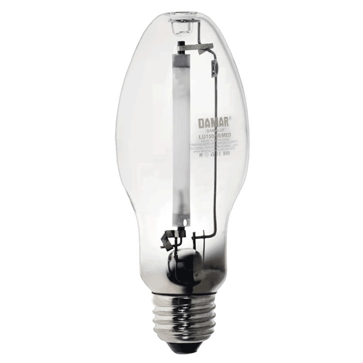 Damar 02222A LU150/55/MED 150W High Pressure Sodium ED17 2000K E26 Base