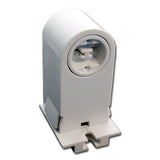 LH0289 Unshunted, push fit, stationary, horizontal contact HO/VHO lamp holder/socket