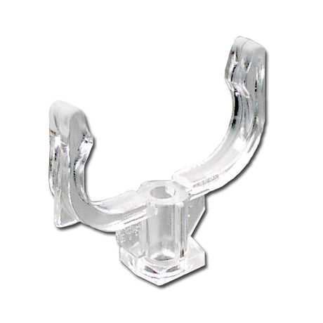 LH0321 G23 and 2G7 base CFL lamp holder horizontal support with center hole mounting