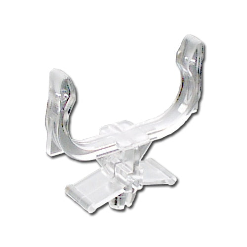 LH0322 G23 and 2G7 base CFL lamp holder horizontal support with circular foot mounting