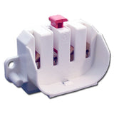 LH0325 2G11 base CFL horizontal lamp holder/socket with 2 hole mount and press release