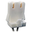 LH0364 Unshunted, T8 only, water resistant, push fit, lamp holder/socket with locking clip