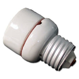 LH0402 E26/E27 medium base porcelain lamp holder/socket extender extends lamp approximately 1 1/4"