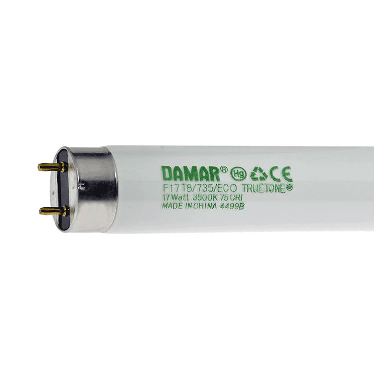 Damar 04499B F17T8/735/ECO 17W T8 Fluorescent Tube 3500K G13 Bi-Pin Base