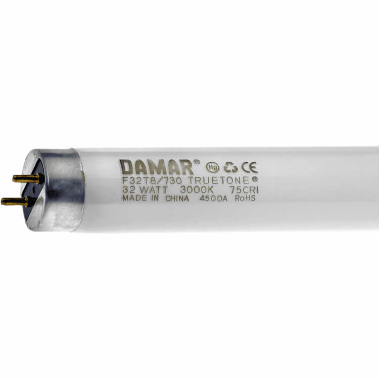 Damar 04500A F32T8/730/ECO TRUETONE 32W T8 Fluorescent Tube 3000K G13 Bi-Pin Base